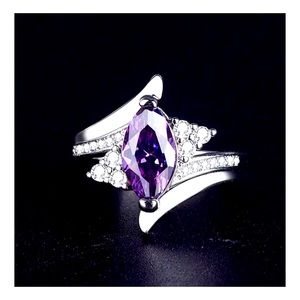PURPLE GEMSTONE RING